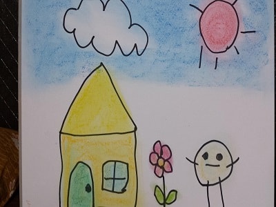 パステルおえかき