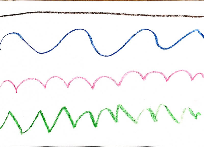 いろいろな線で遊ぼう