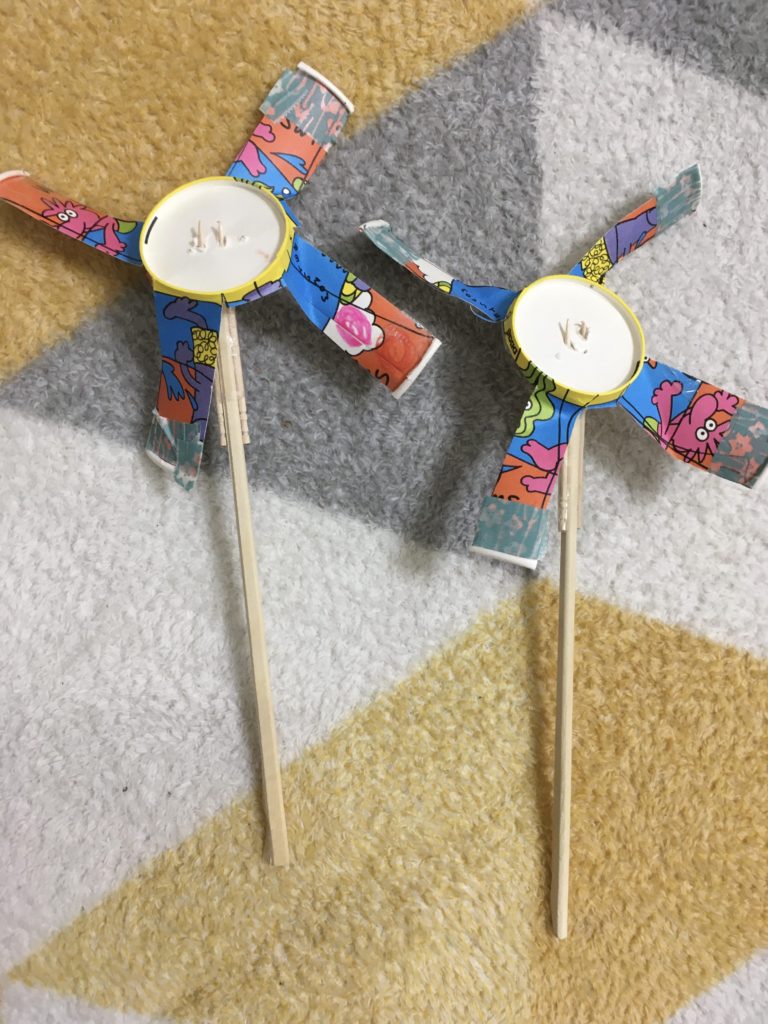 紙コプター　zoomレッスン