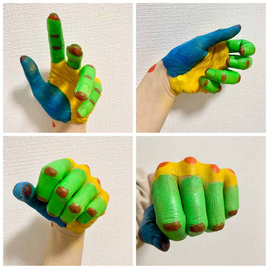 手を描くために！