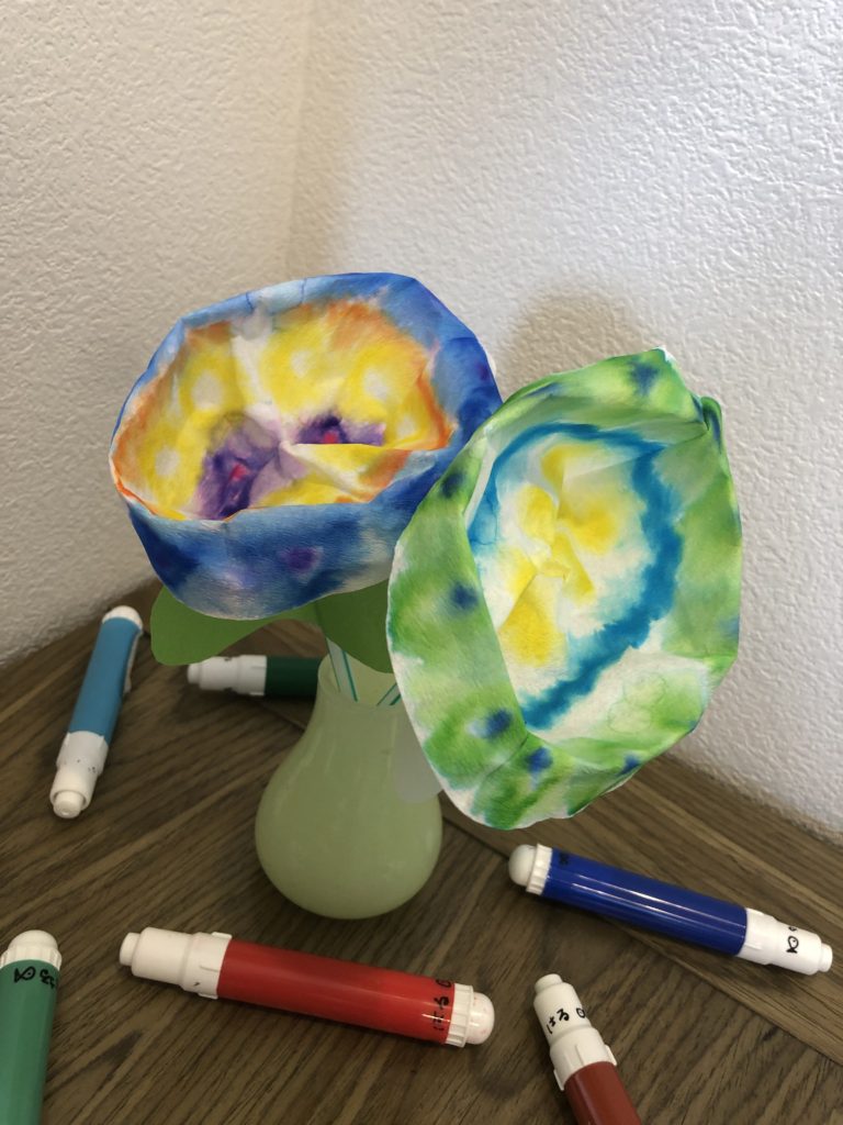 コーヒーフィルターフラワー