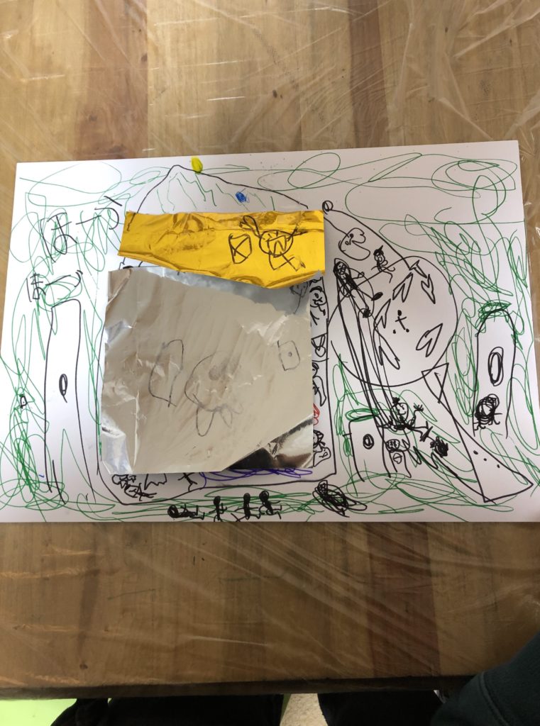 迷いの森（とびらの絵）