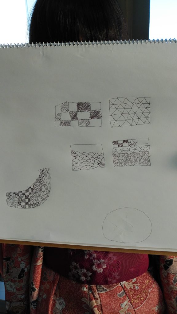 ZOOM授業 ゼンタングル