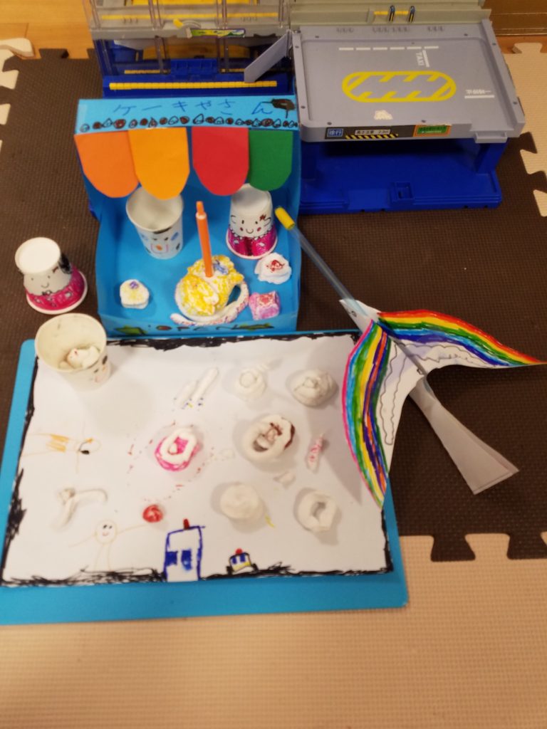 とりさんひこうきのおかいもの