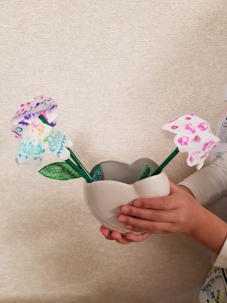 ３輪の不思議な花