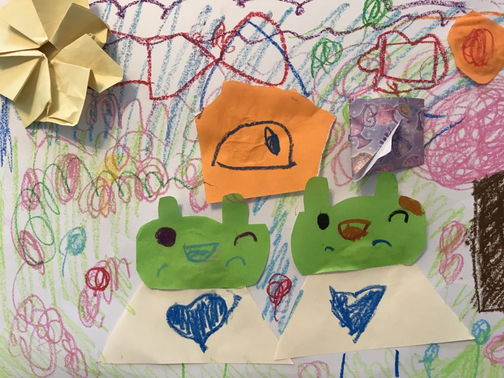 お外でお花見　2020.4.24zoom授業