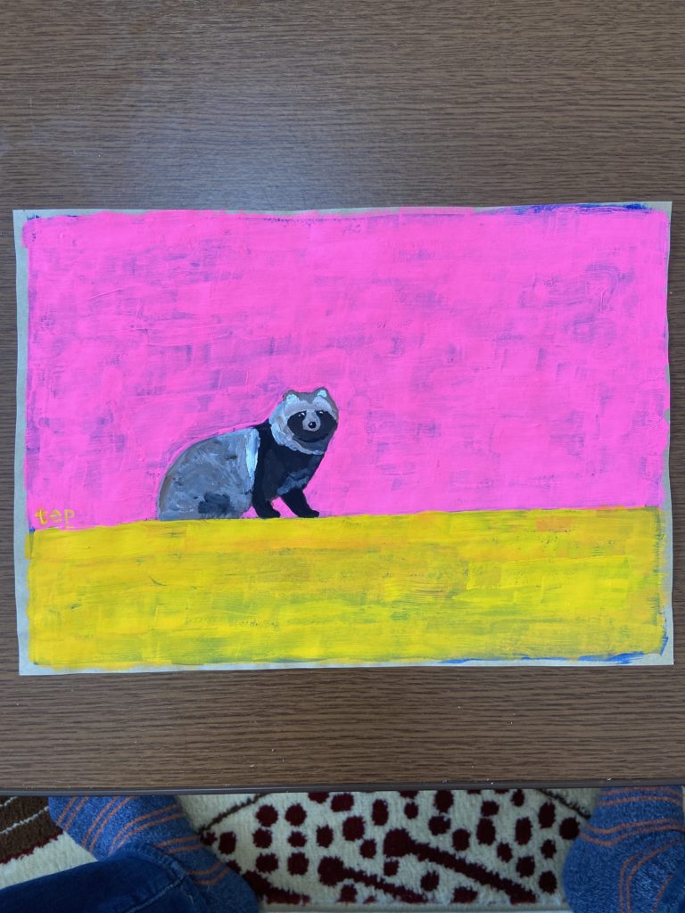 邂逅録：Nyctereutes procyonoides