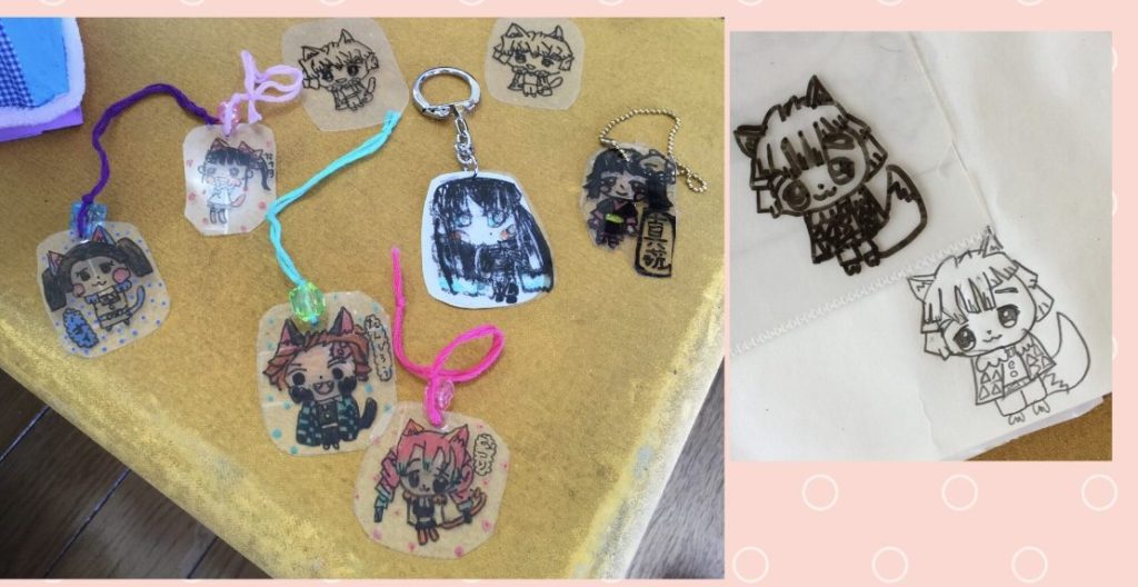 鬼滅のキーホルダー