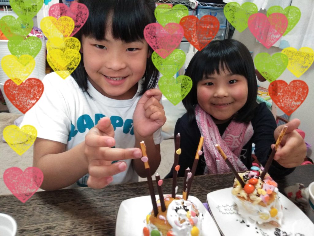 おにがしまケーキ＆ひらめきお城ケーキ