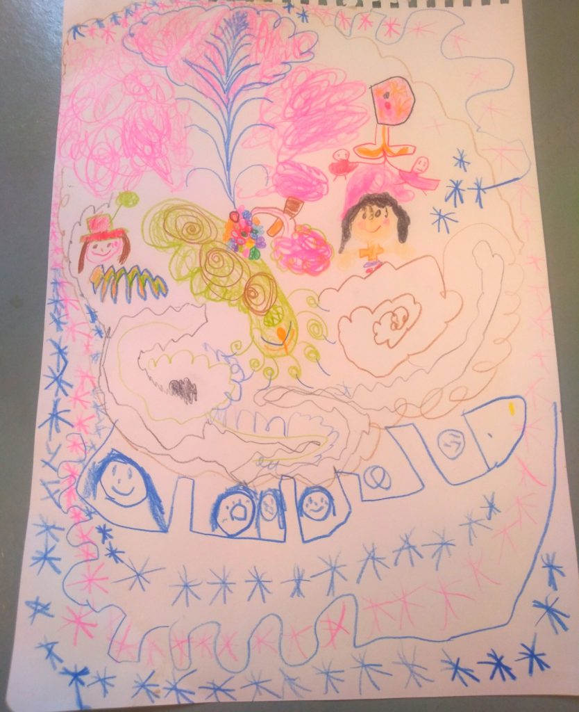 キラキラ光る世界