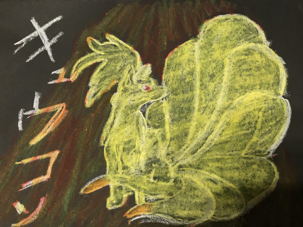 チョークアート