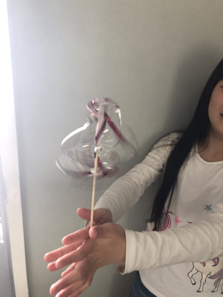 キラキラしゃぼん