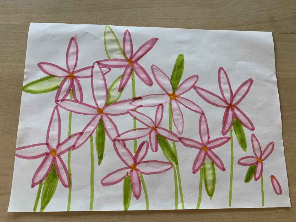 ピンクのキレイな花