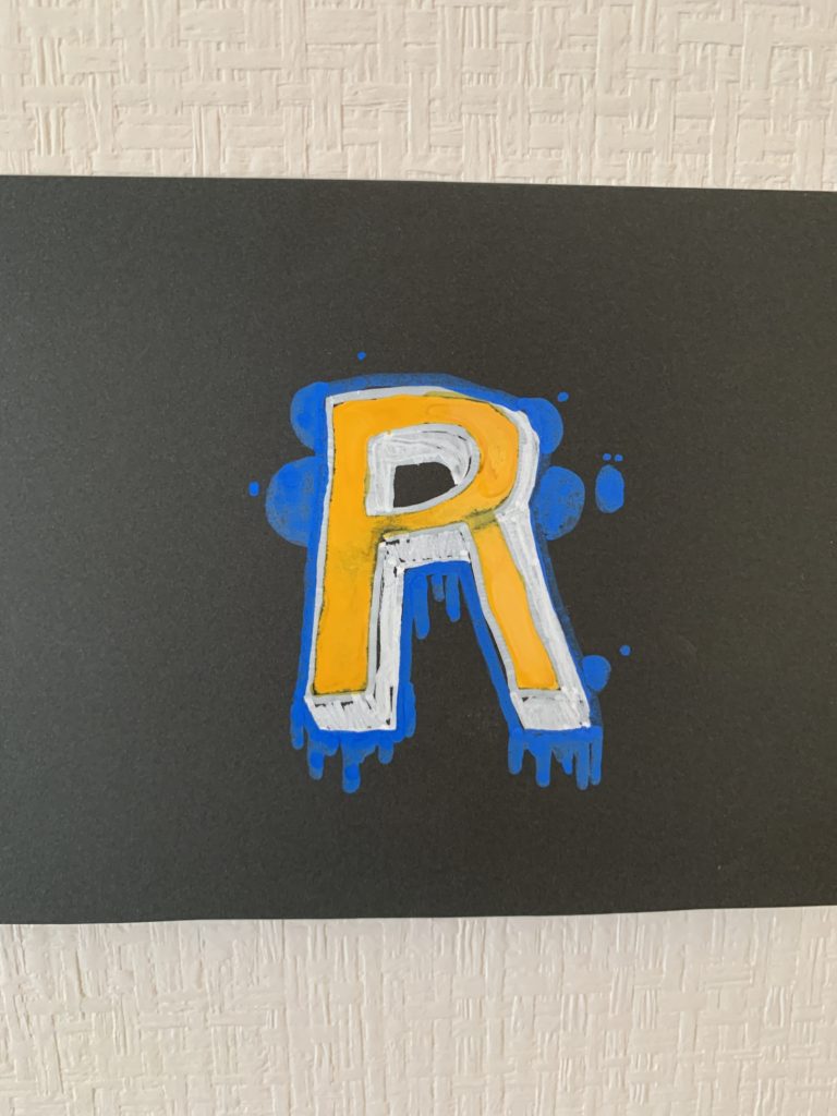 R
