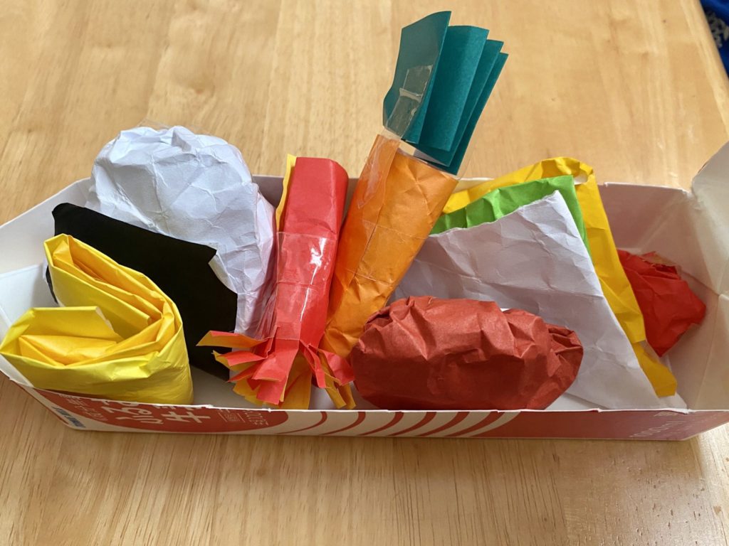 キャンプのおべんとう☆