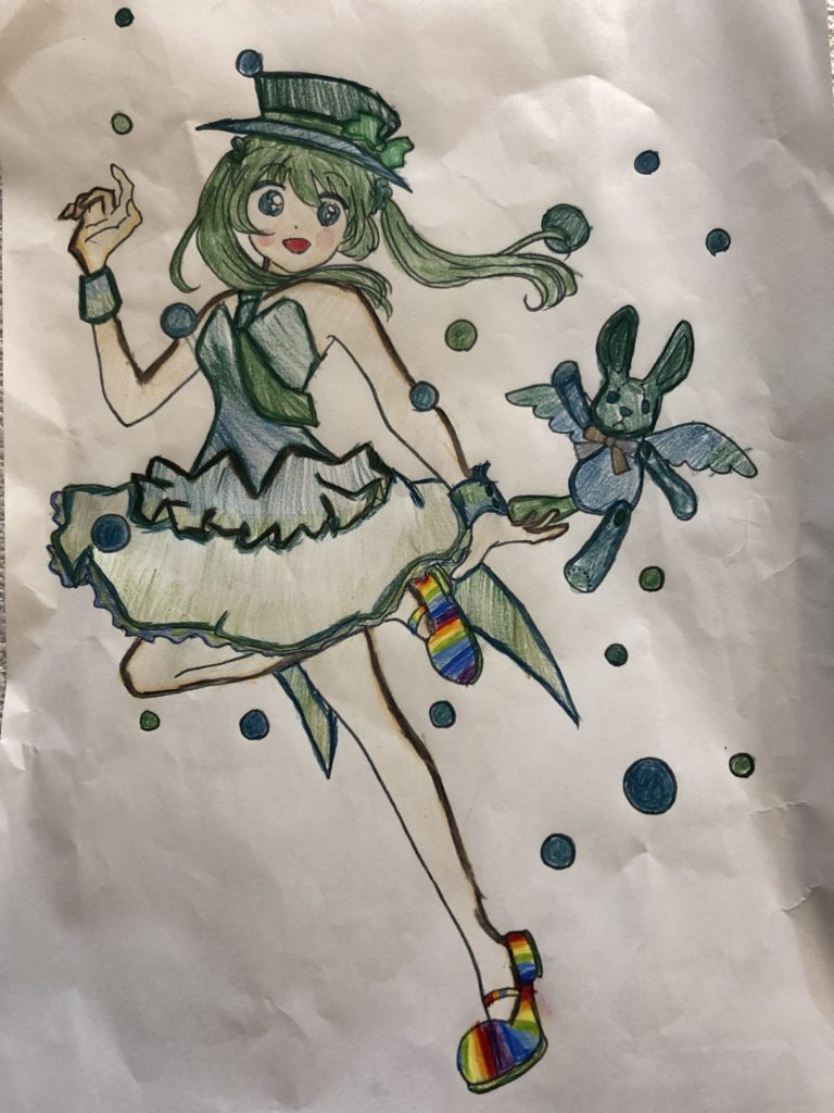 まんがふうぬり絵