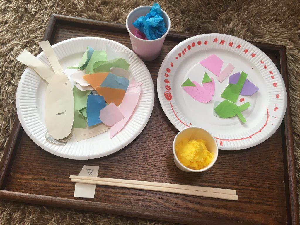 レストランに行ったつもり