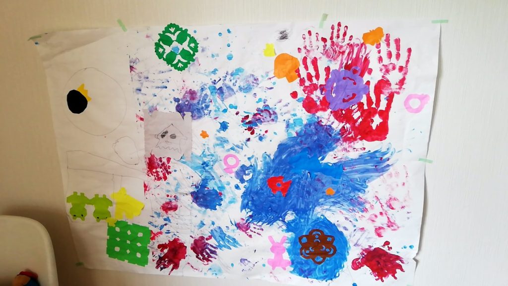 オスとメスの鯉のぼり