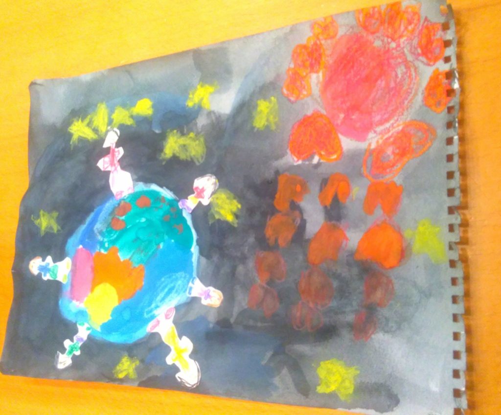 太陽のハートビーム