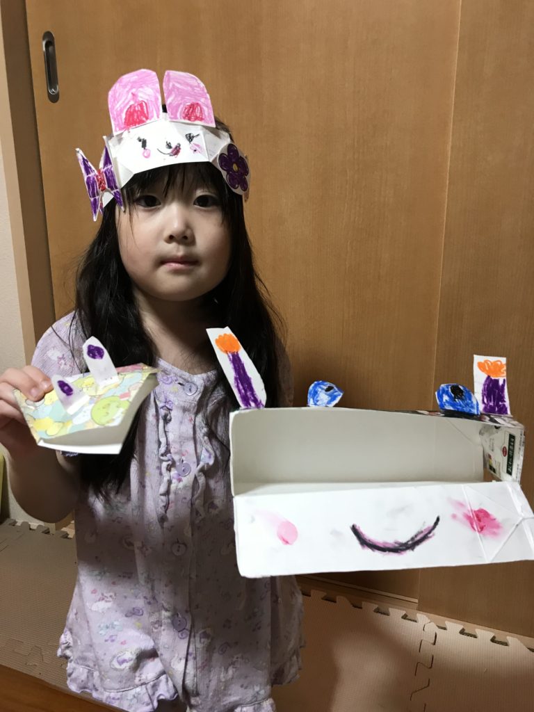 うさぎちゃんぼうし