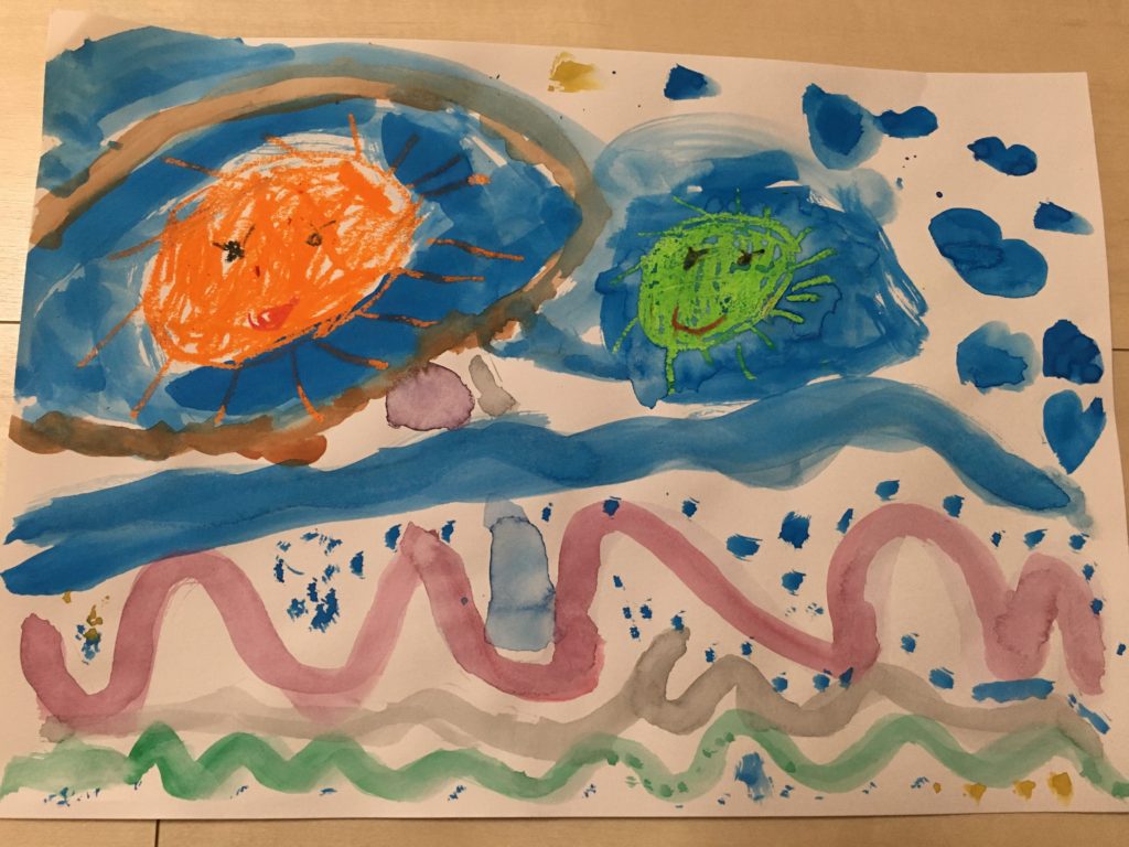 たいようの親子