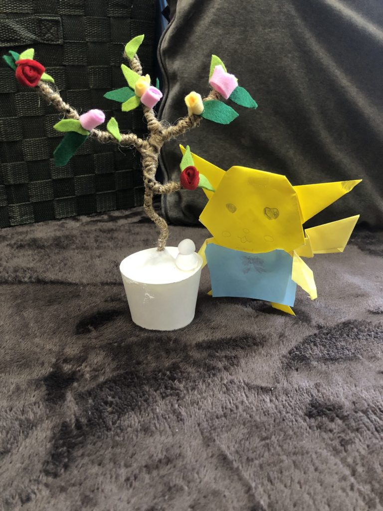 ゆきだるまがいる、ぼんさい