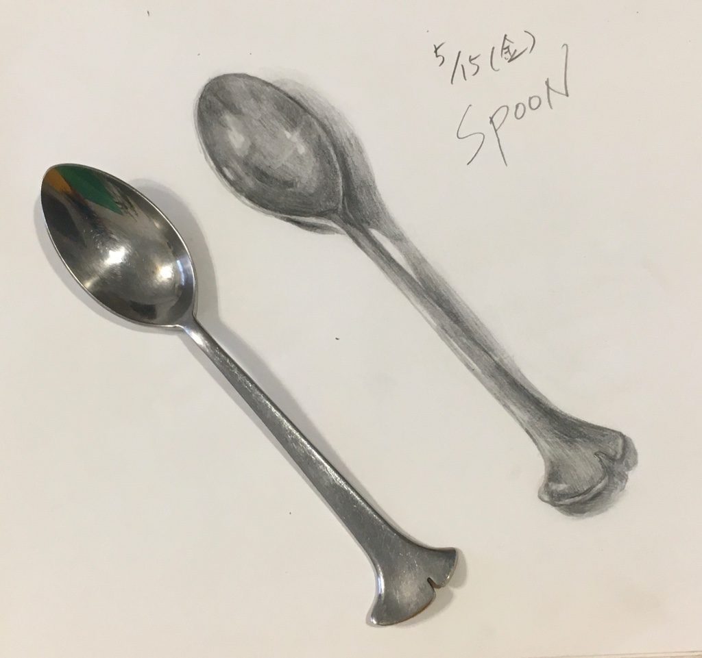 スプーンデッサン