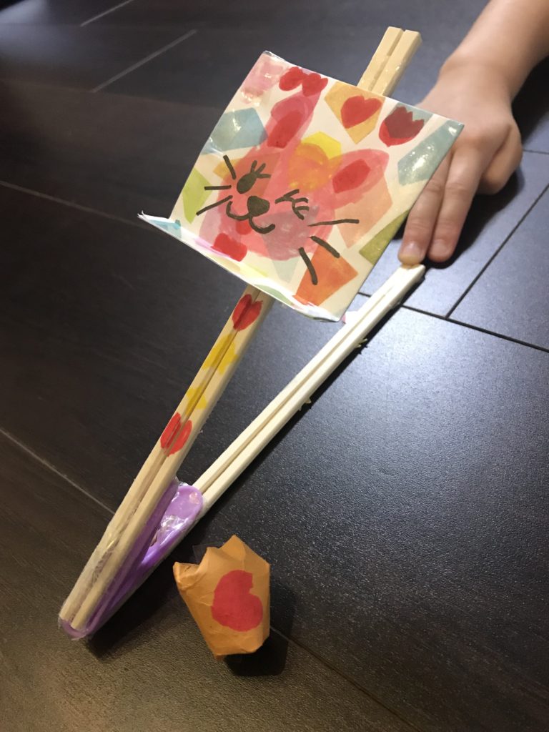 ウサギちゃんのハートおとどけ♡