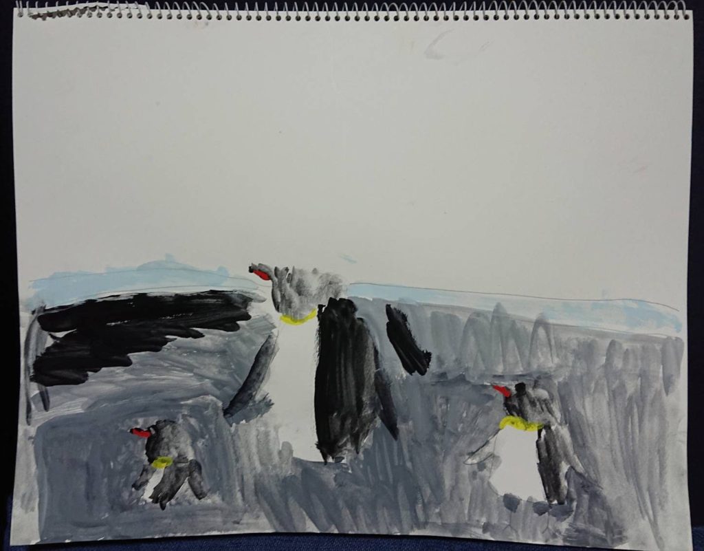 ペンギンのおや子