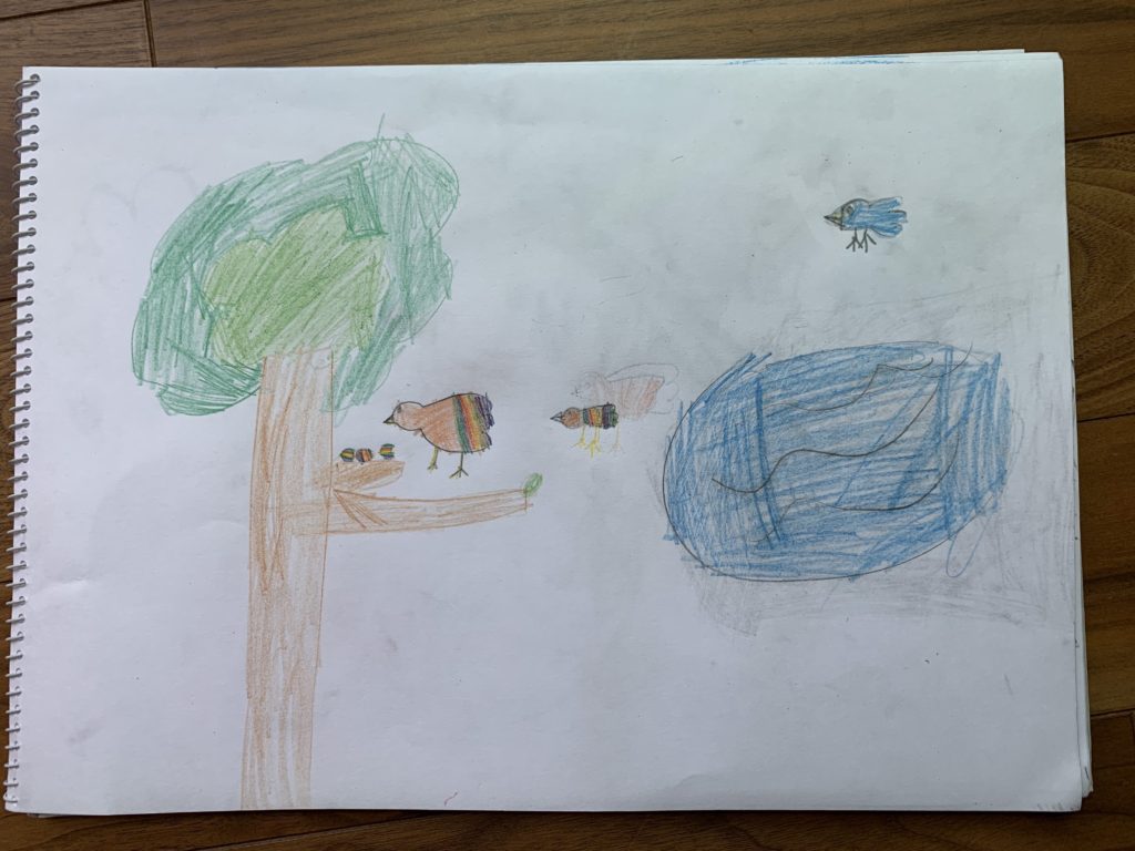 しあわせな鳥さん