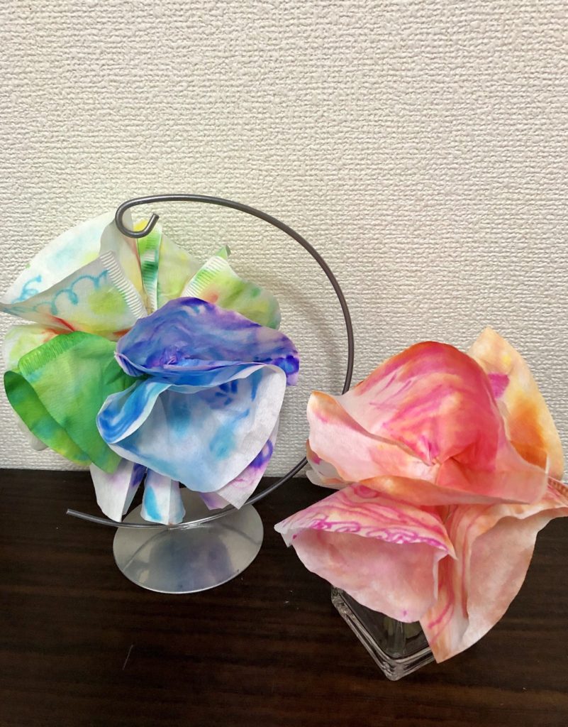 コーヒーフィルターフラワー2