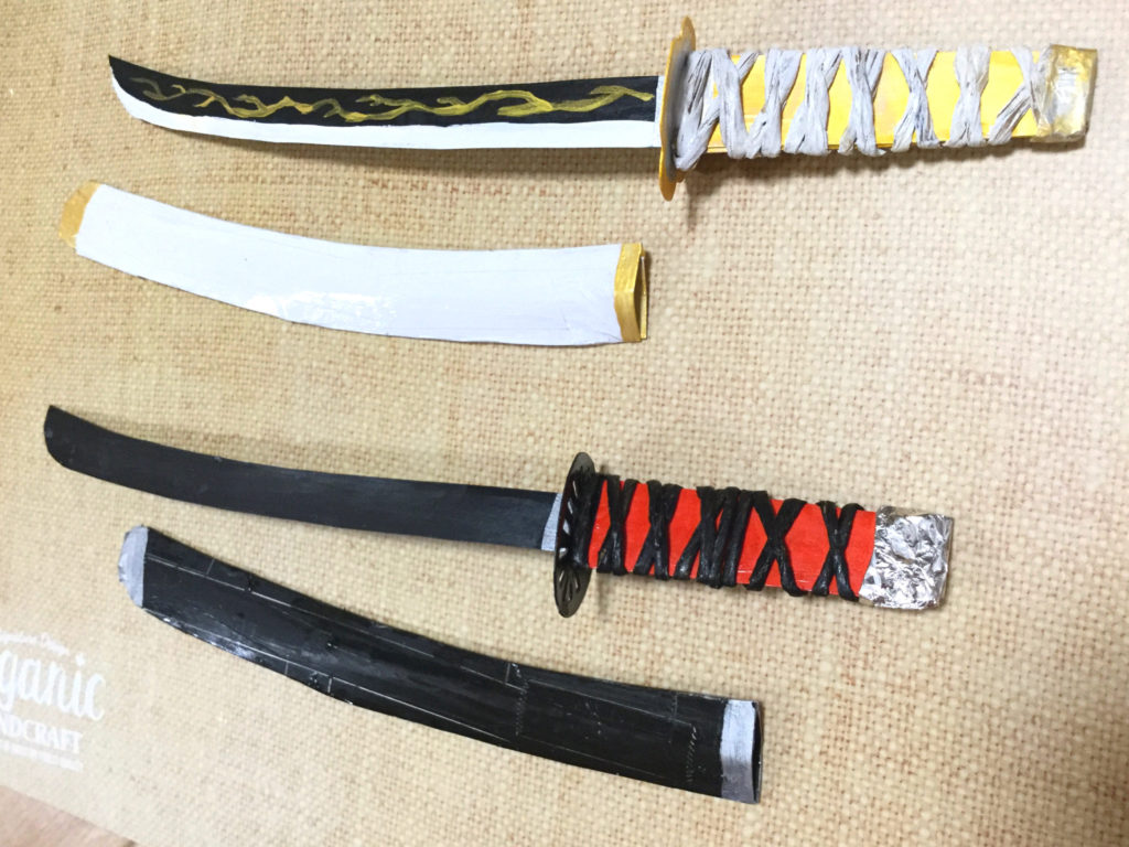 炭治郎と善逸の日輪刀