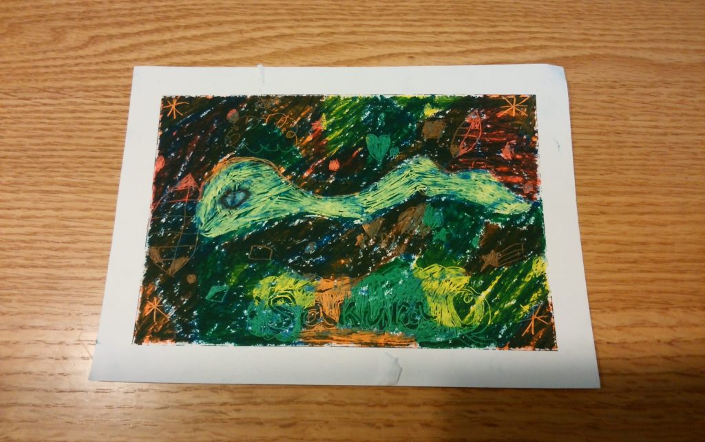 スクラッチアート