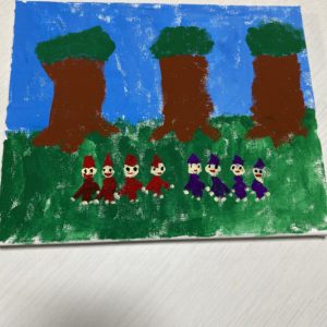 建築がじょうずな小人たち