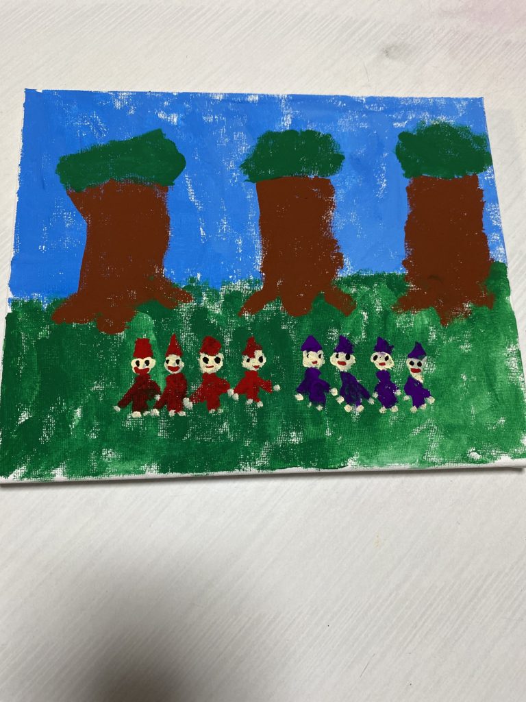 建築がじょうずな小人たち