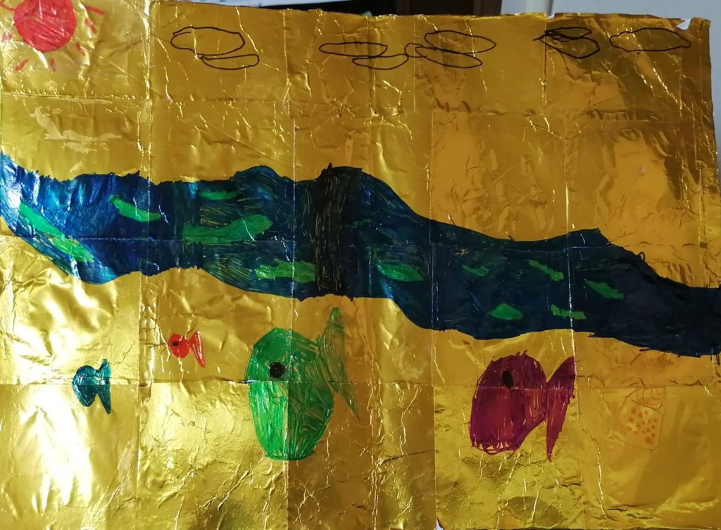 かわのながれるえ