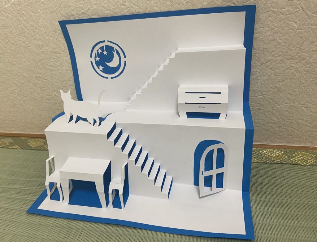 ポップアップ階段