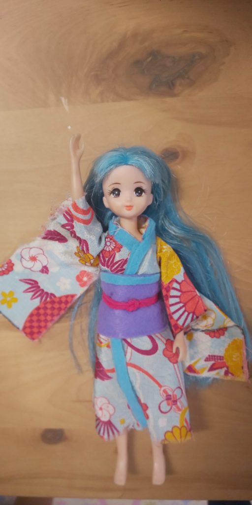 人形の着物