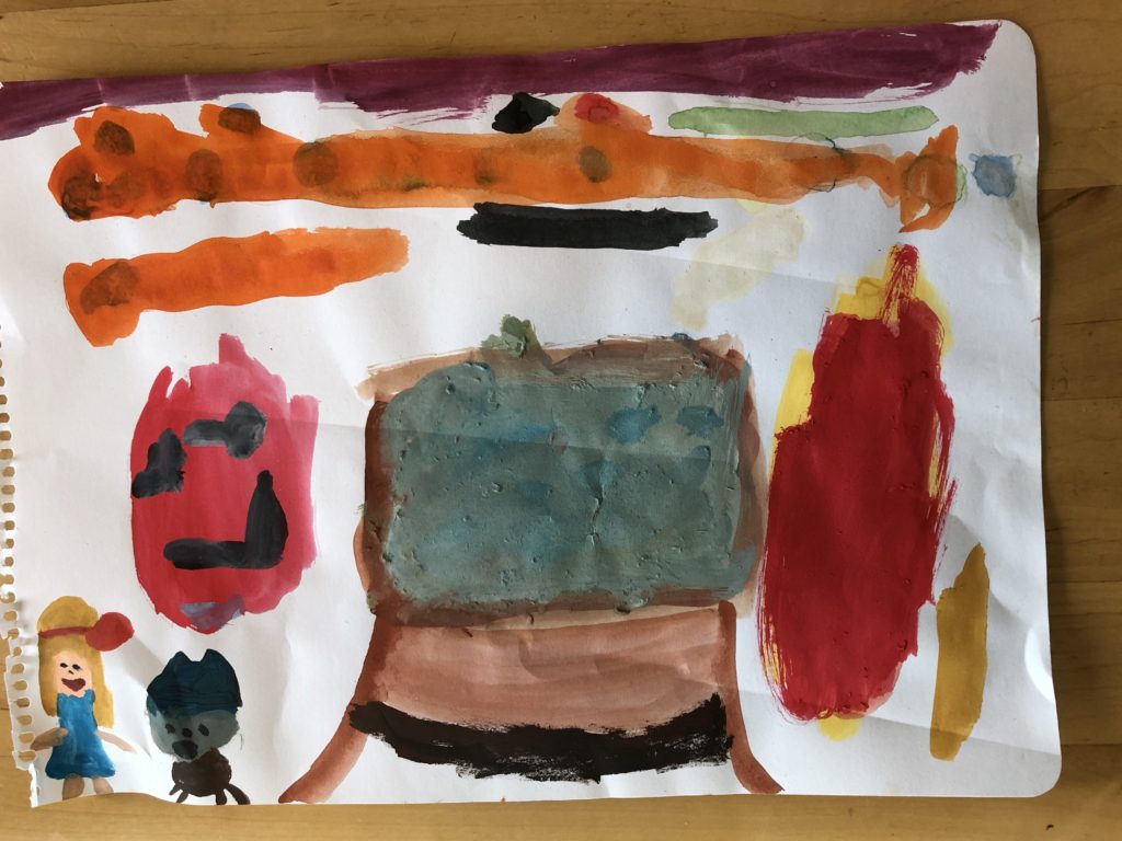 不思議なお風呂と夜空