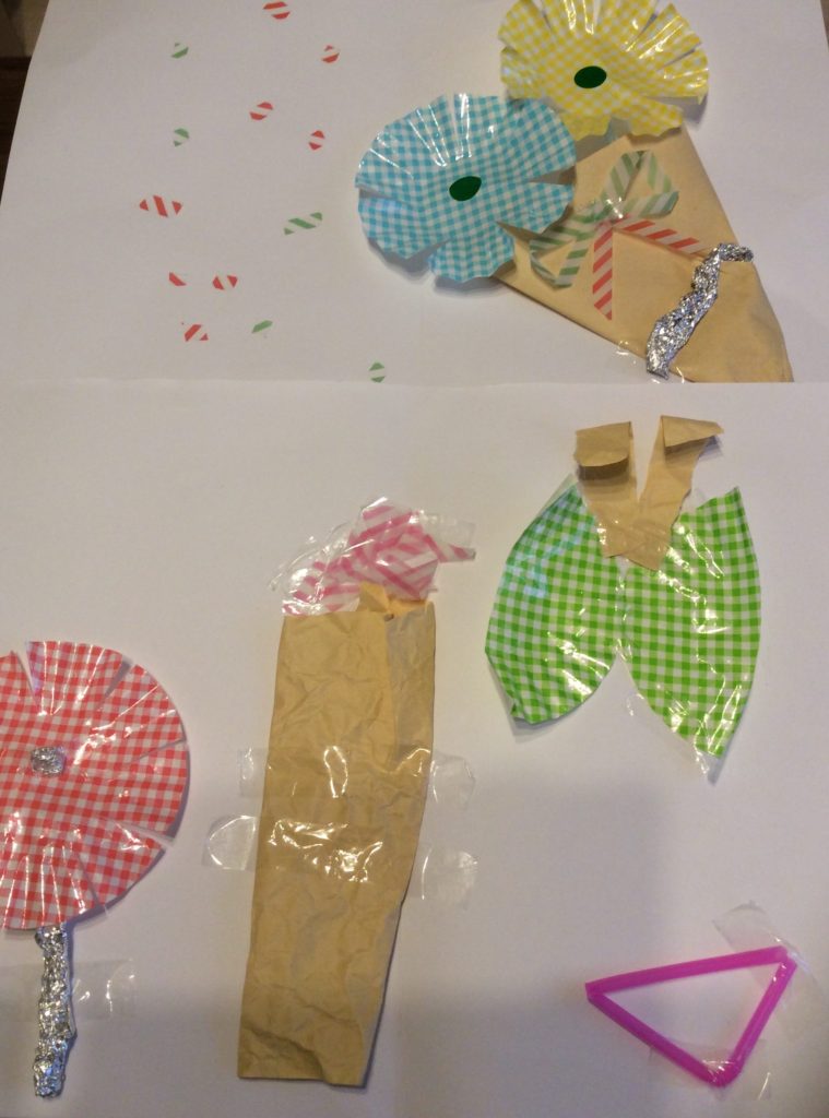 お花とちょうちょ