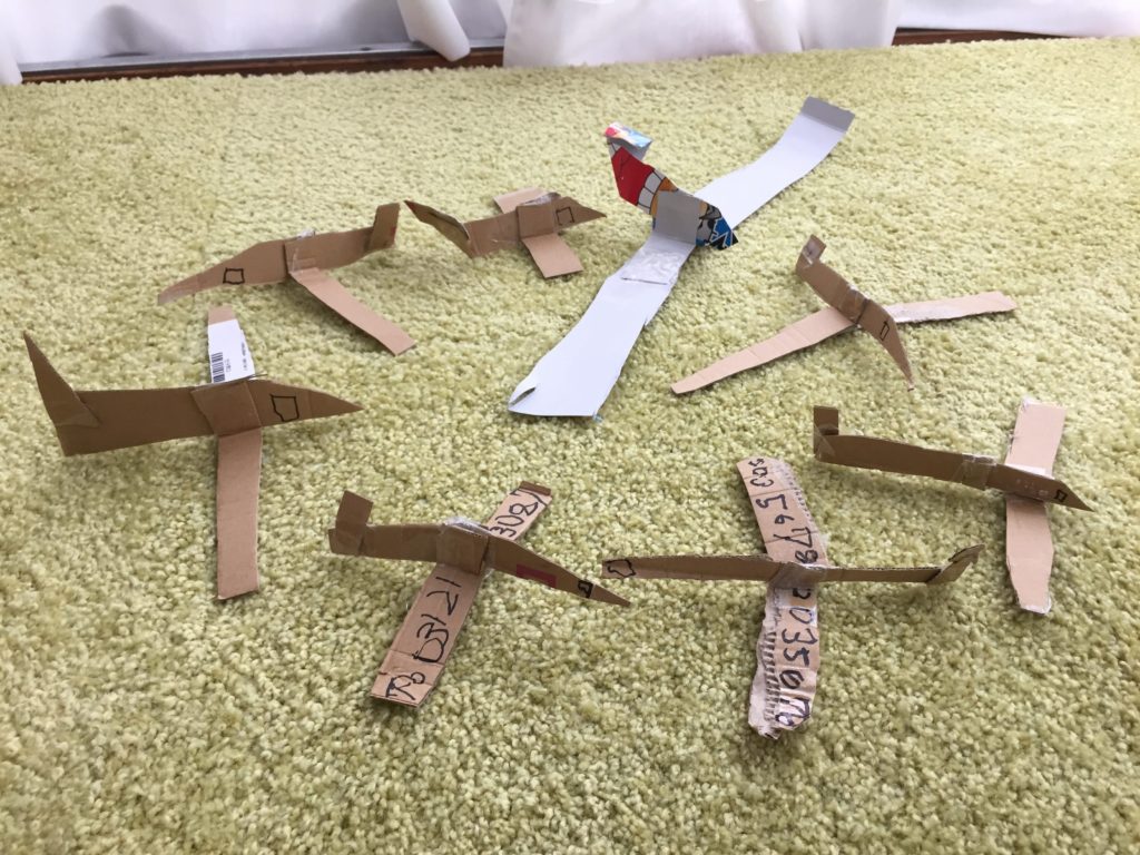 飛行機たくさん