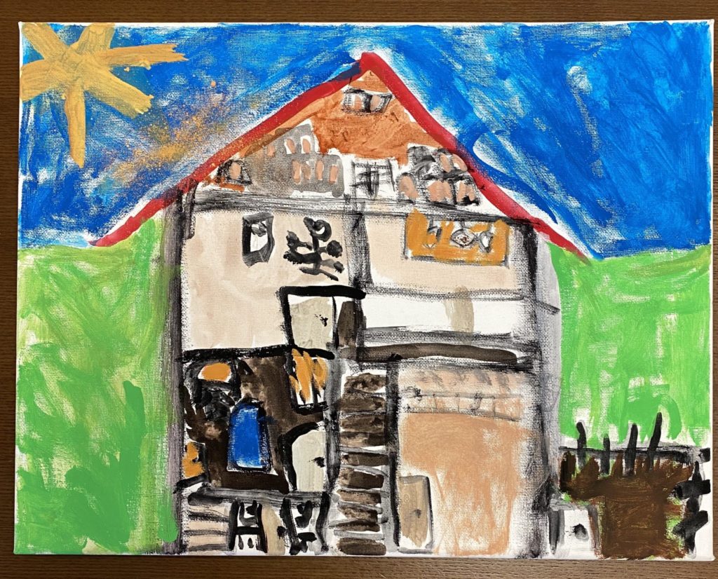 途中_空想の家の設計図