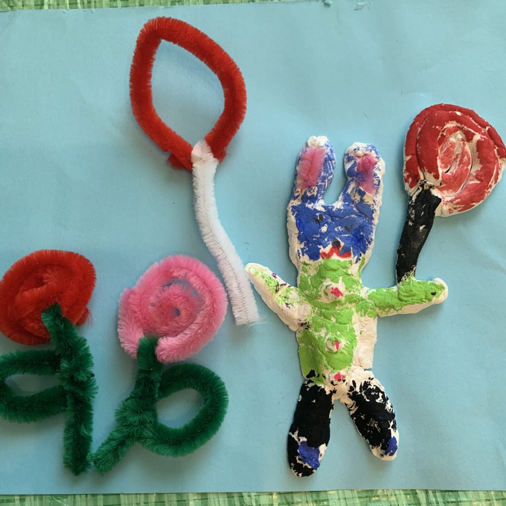 ねんどウサギさんとねんどケーキ♪ ねんどウサギさんとねんどケーキ♪