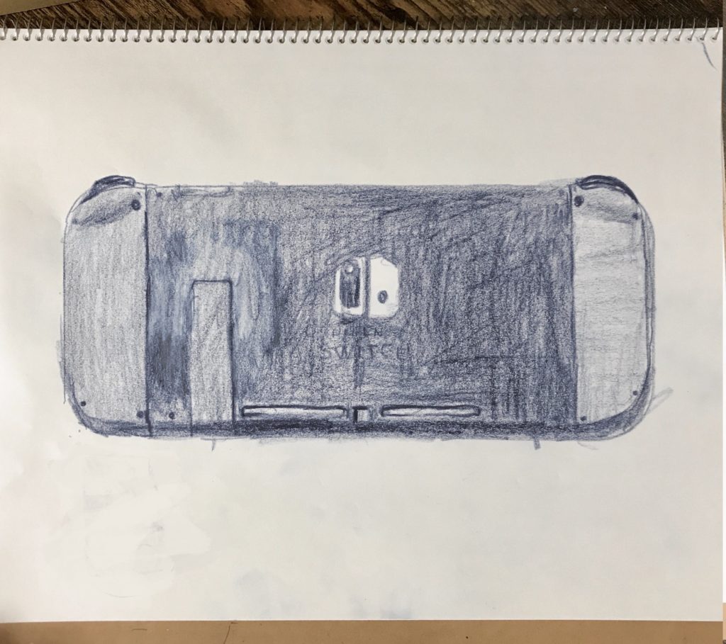 月曜オンラインで描きました！Switchです！