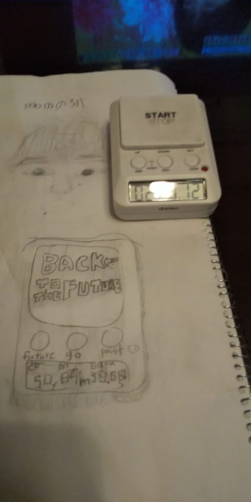 バックトゥーザフューチャー的なタイマー