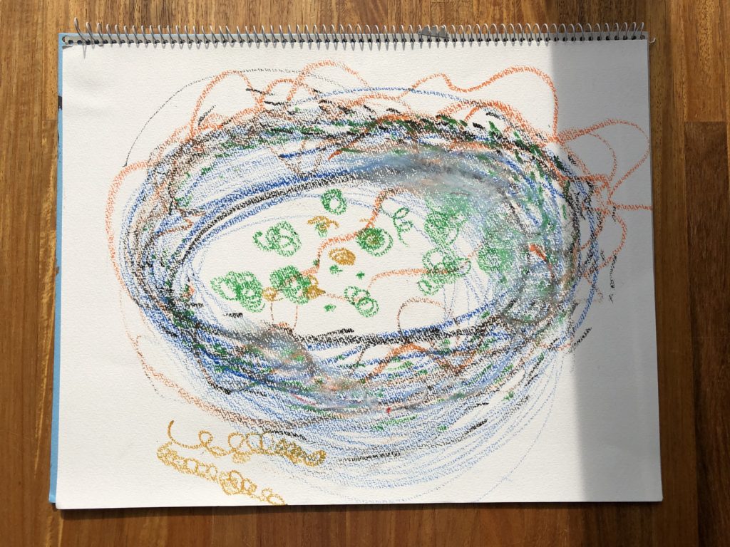 クレヨンもりもりたのしかった！