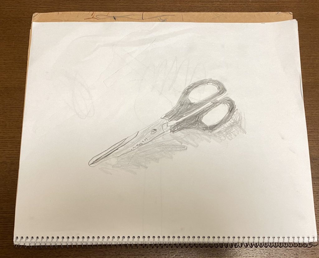 ハサミとカホン