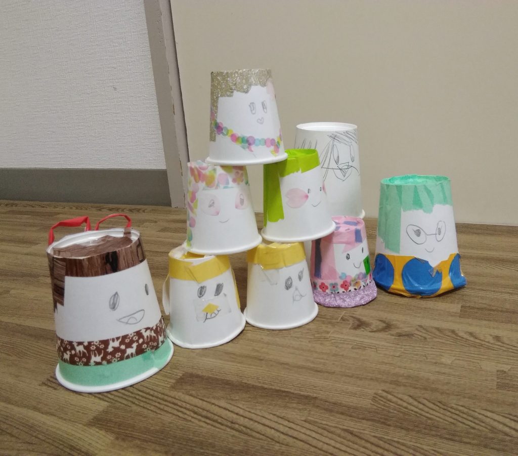 マスキングテープのお人形2