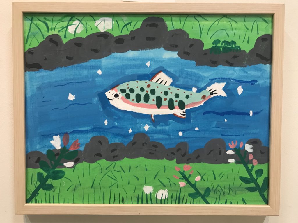 ヤマメのいる川