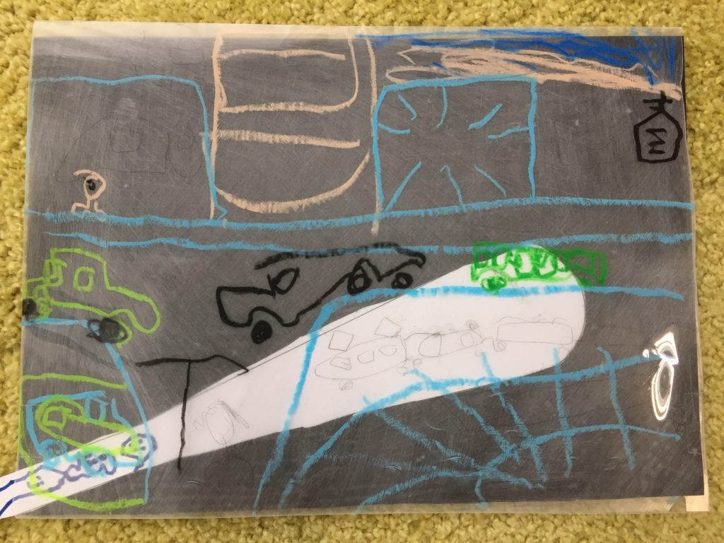 おばけれっしゃはしる